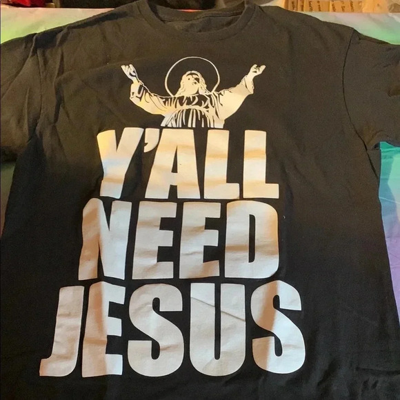 Graphic Tee - Y'all Need Jesus - Picture 1 of 2
